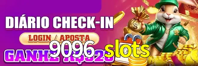 Captura da interface do 9096 slots com cassino, destacando a diversidade de jogos.